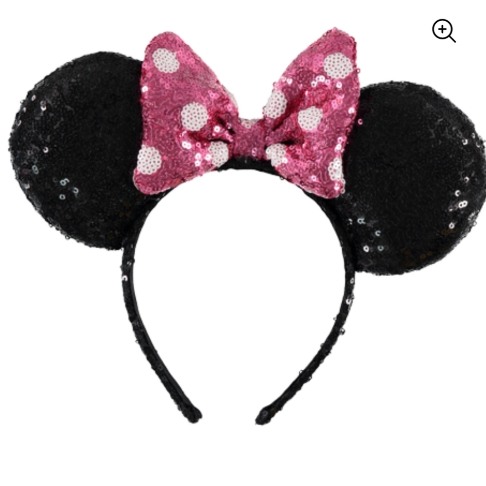2 New MINNIE MOUSE UNICORN bow HEADBANDS hats - Picture 2 of 13